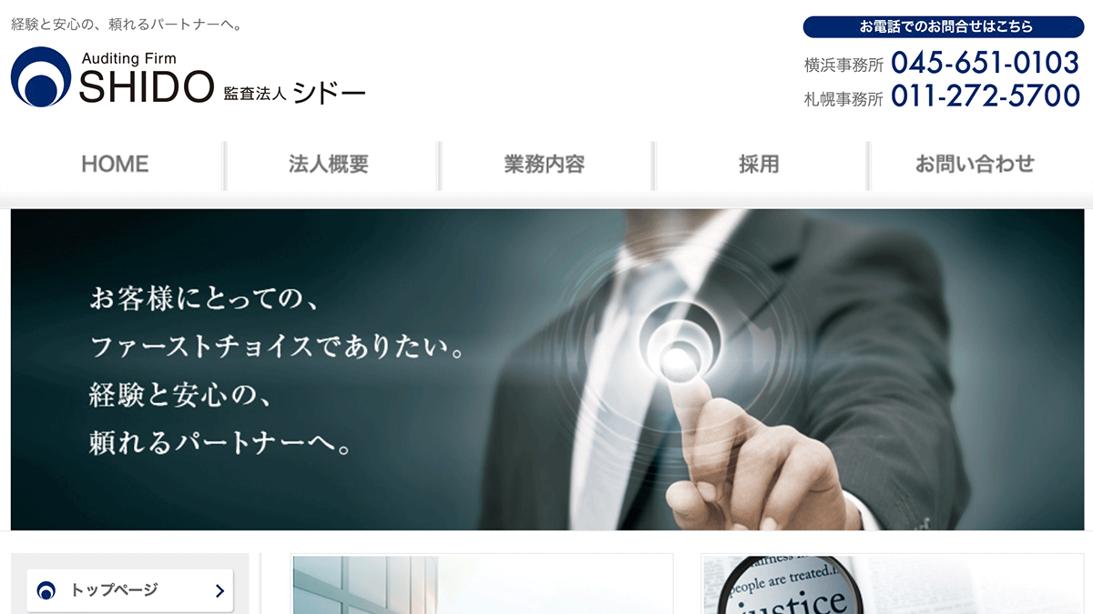 業務内容 - 会社法・信金法・金融商品取引法・金商法・上場準備 監査法人シドー